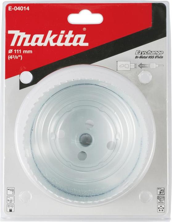 Produktbild Makita EZYCHANGE BIM-Lochsäge E-04014 (111 mm)