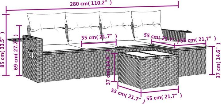 Image du produit vidaXL Justin