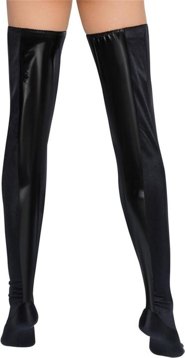 Actual product image Black Level Vinyl Bed Boots S/M (S, M)