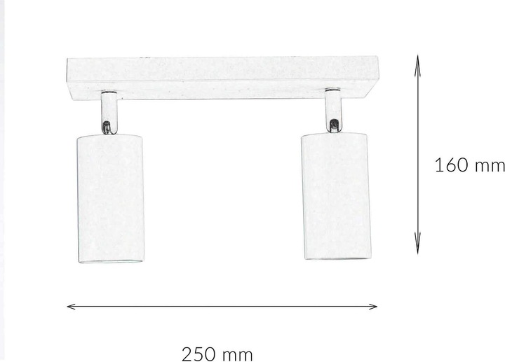 Image du produit Licht-Erlebnisse Spot projecteur Leo (GU10)