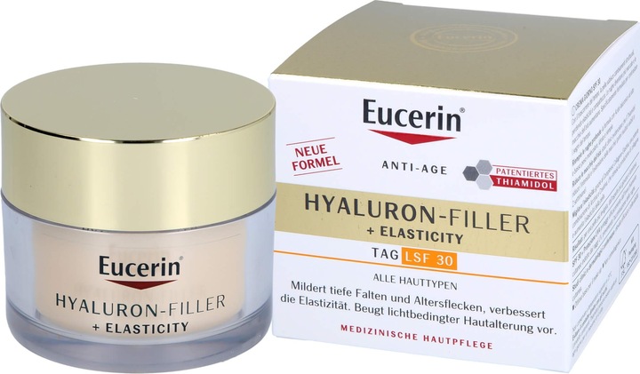 Image du produit Eucerin HYALURON-FILLER + ELASTICITY Soin de jour SPF 30 (50 ml, Crème de jour, SPF 30)