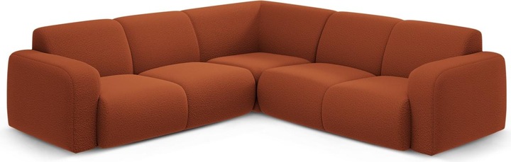Actual product image Micadoni Symmetrical Corner Sofa, "Molino", 5 Seats, 252x252x75 Made in Europe (Corner sofa)