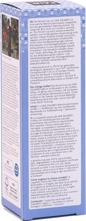 Immagine prodotto Fair Squared Period Cup (Grande)