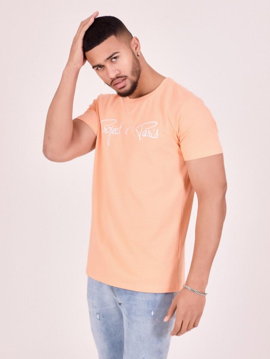 Actual product image Project X Paris logo embroidery t-hirt project x pari baic (S)