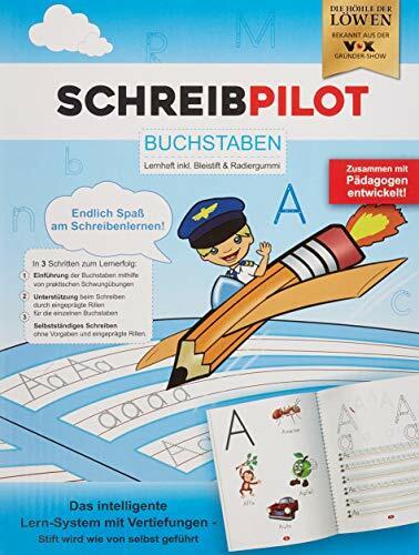 Produktbild Die Höhle der Löwen Schulheft Schreibpilot DIN-A4 Buchstaben (A4, Gepunktet)