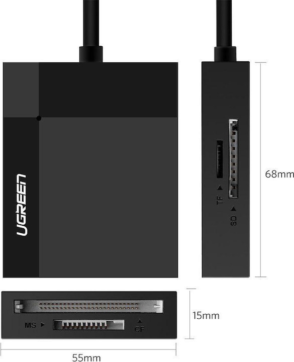 Produktbild Ugreen CR125 30231 4in1 (USB 3.0)