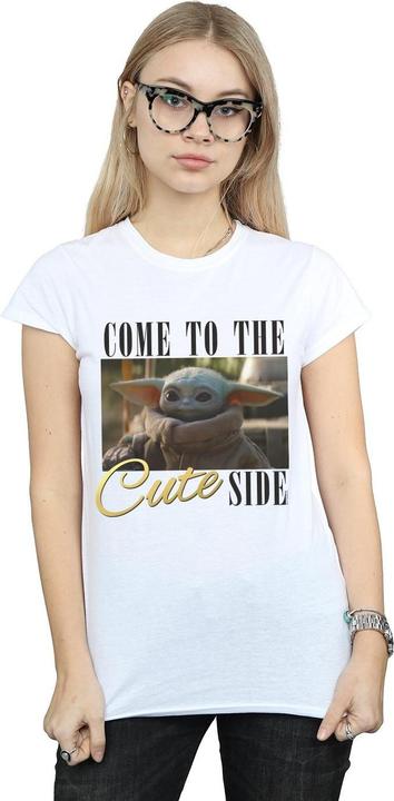 Produktbild Star Wars The Mandalorian Come To The Cute Side TShirt (M)