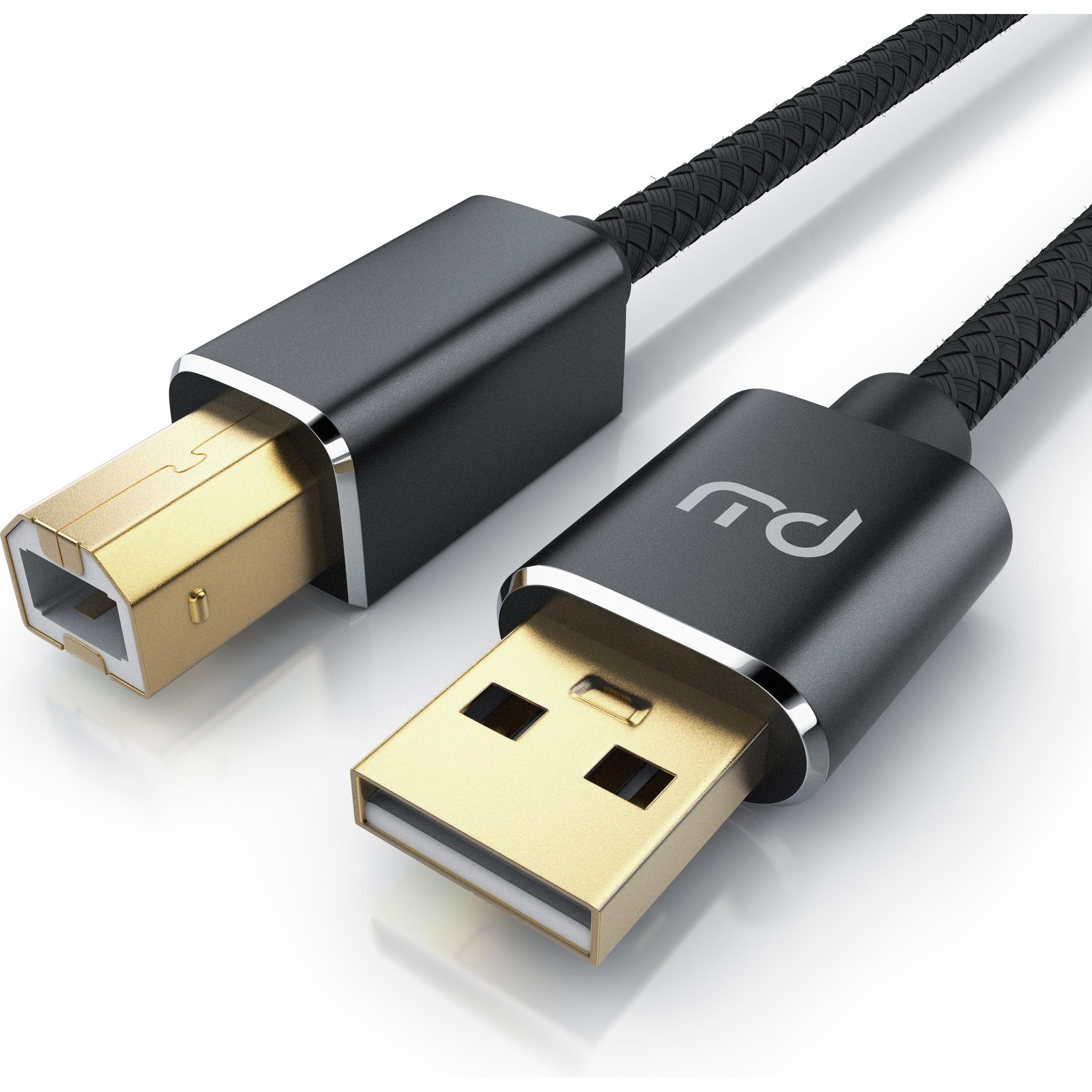 Primewire USB A – USB B (2 m, USB 2.0), USB Kabel