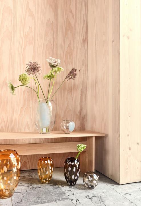 Image du produit OYOY Living Vase Jali petit 14 cm, Ice Blue (1 x)