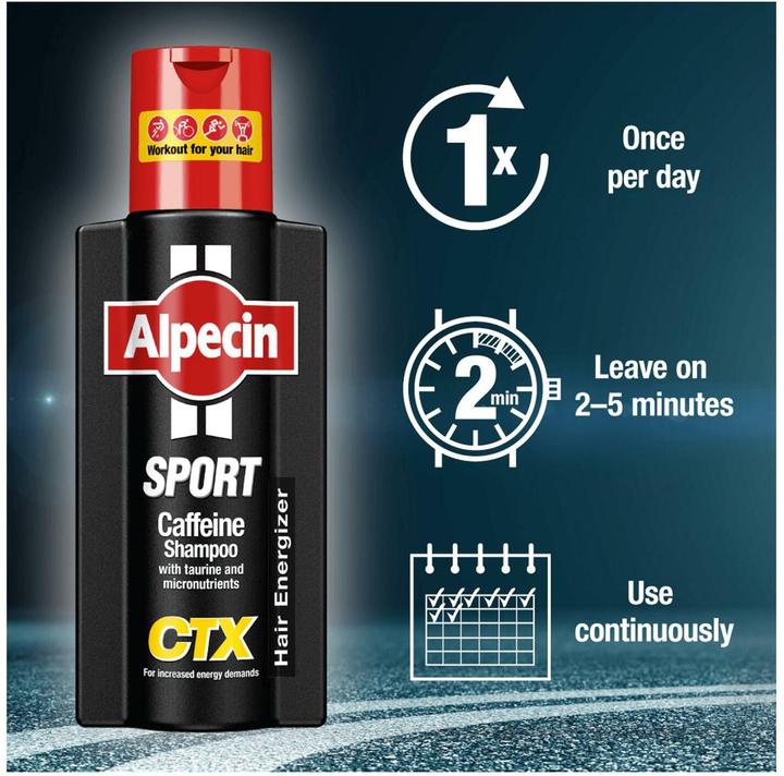 Immagine prodotto Alpecin Sport Coffein (Shampoo liquido, 250 ml)