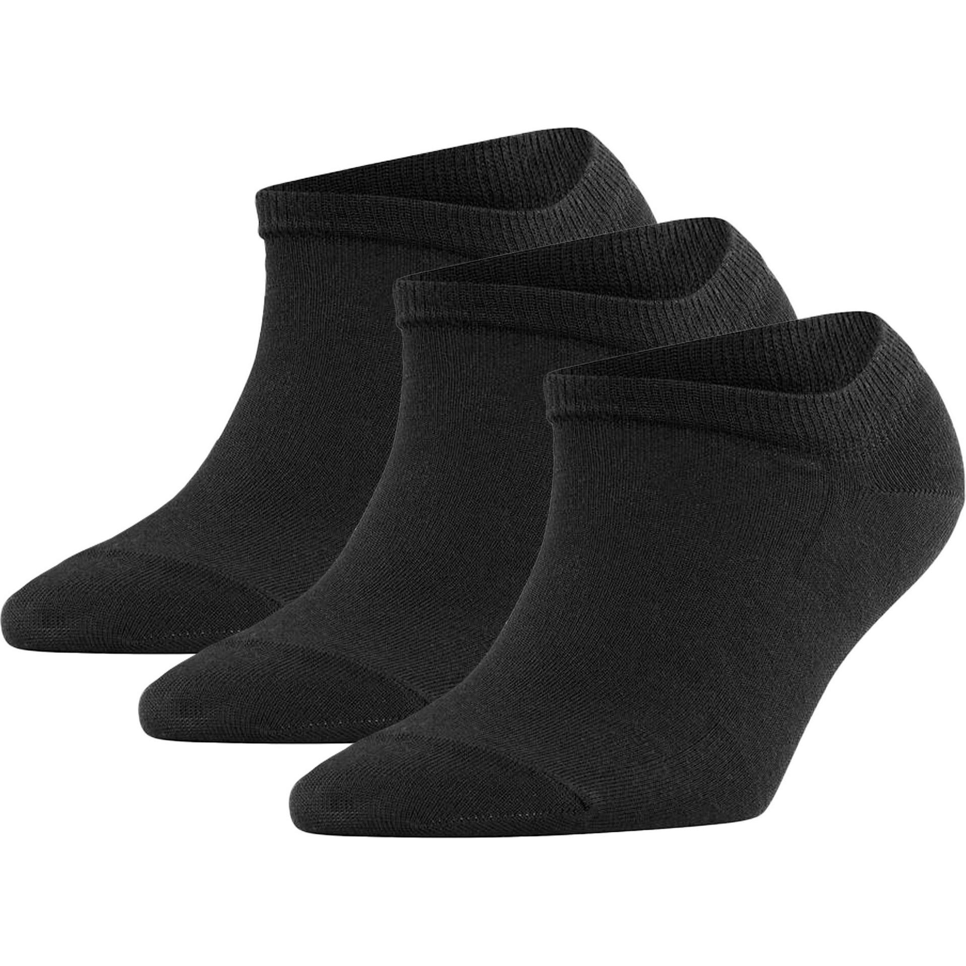 Falke, Damen, Socken, Socken Casual Stretch Active Breeze SN, Schwarz, (3er Pack, 39 - 42)
