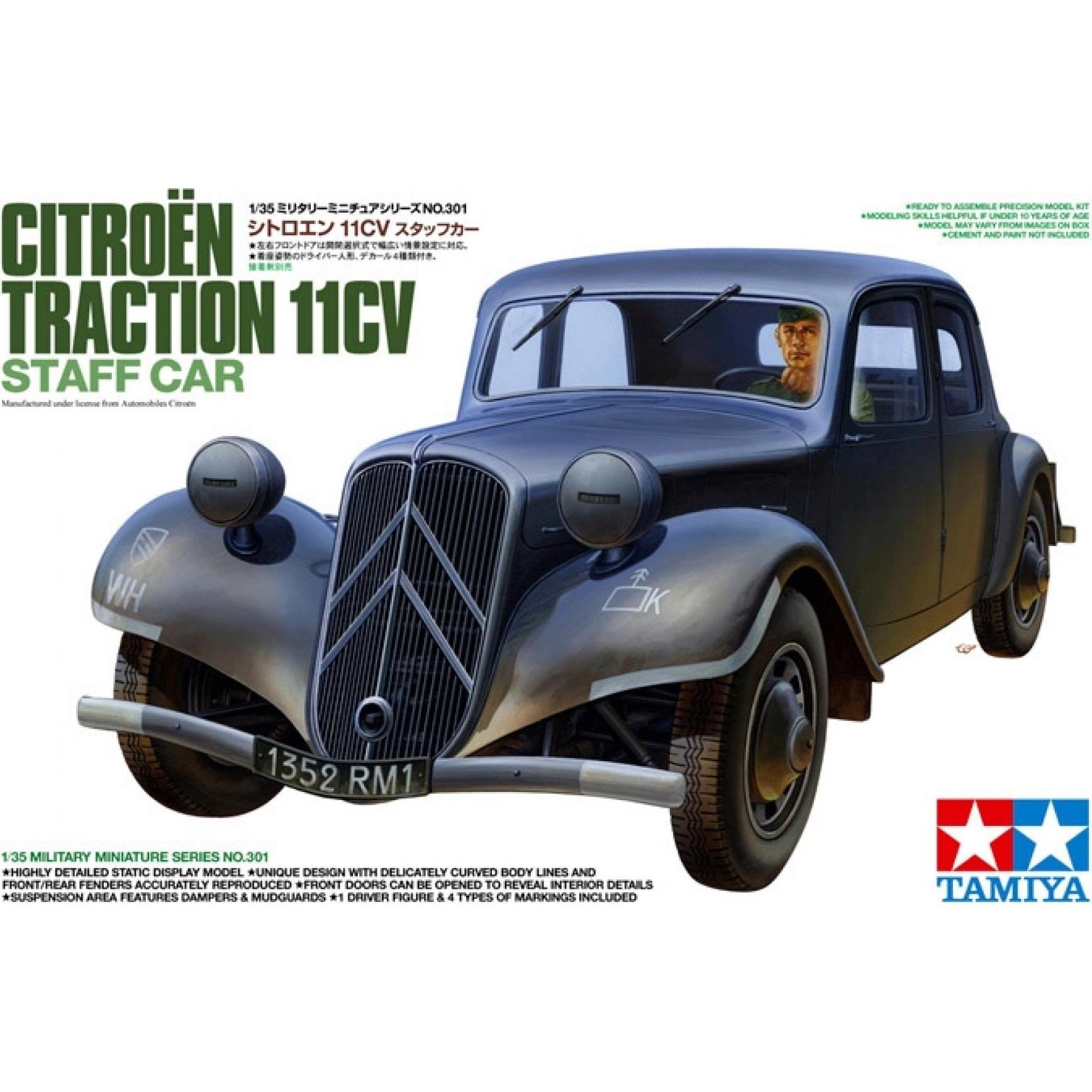 Thumbnail - Tamiya Citroen Traction 11CV Staff Car