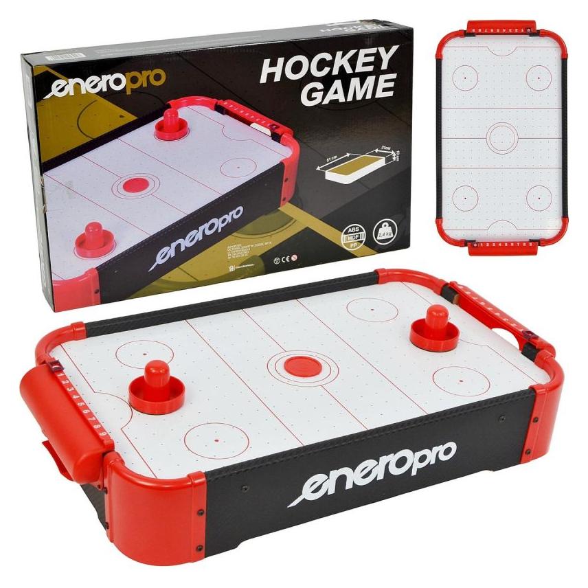 Enero Gra Cymbergaj Air Hockey Na StÓŁ 51x31x10CM Czarny Pro