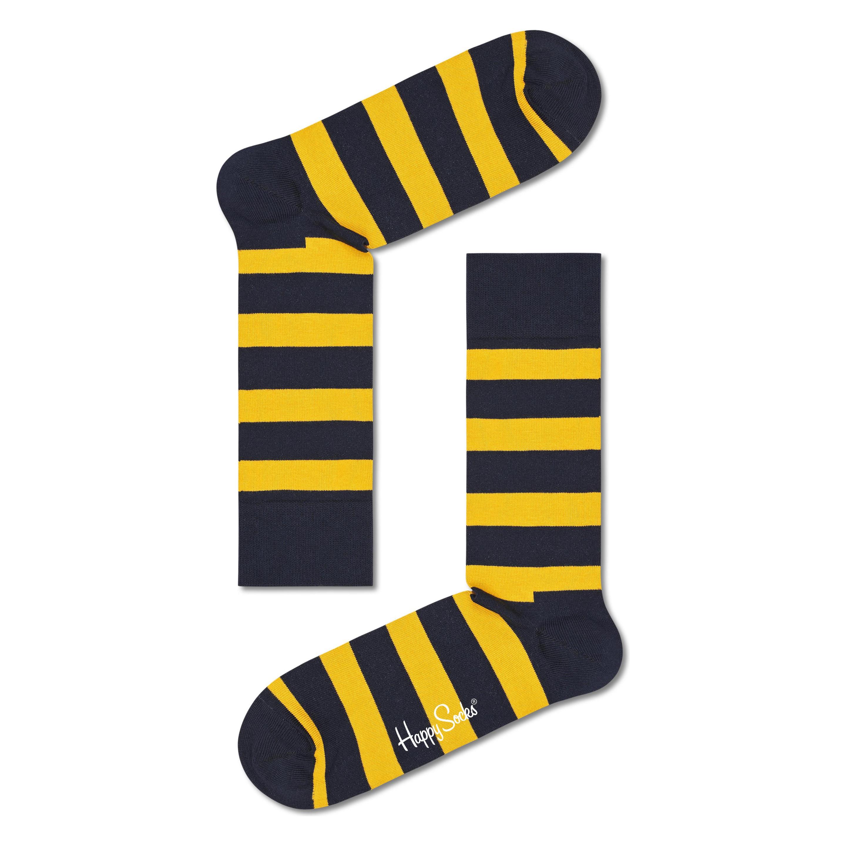 Happy Socks, Herren, Socken, Stripe, Mehrfarbig, (Einzelpack, 41 - 46)