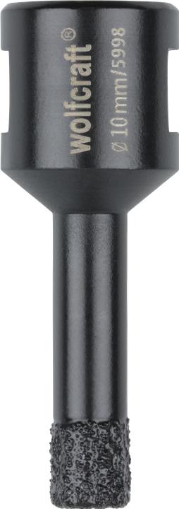 Produktbild wolfcraft 1 Diamantbestr. Bohrkrone für WS ø10mm (10 mm)
