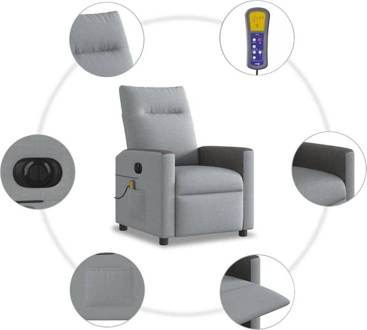 Image du produit vidaXL elektrischer Massagesessel