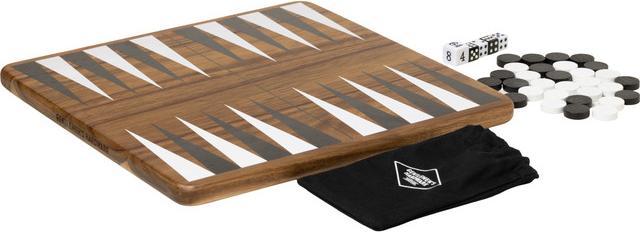 Produktbild Gentlemen's Hardware Acacia Wood Backgammon Set (Englisch, 2 Spieler)
