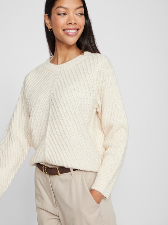 Produktbild Vila Rundhals Strickpullover (XL)