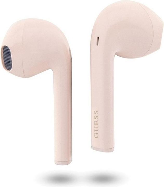 Image du produit Guess słuchawki Bluetooth GUTWST26PSP TWS + stacja dokująca różowy/pink Classic EST Logo (pas de réduction du bruit, Sans fil)
