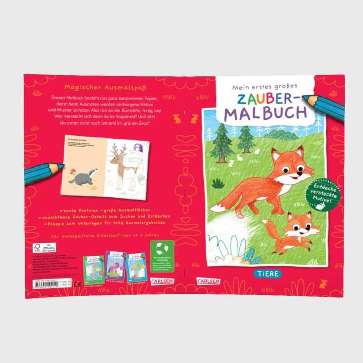 Actual product image Mein erstes grosses Zauber-Malbuch