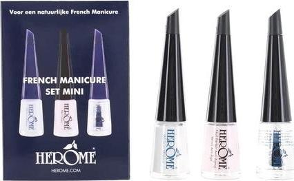 Immagine prodotto Herome Set per french manicure mini 3x4ml Il set per french manicure in 3 fasi include smalto rosa (12 ml)