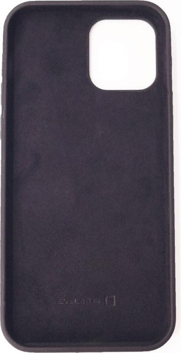 Actual product image Evelatus Apple iPhone 12 Pro Max Soft Case with bottom Juodas (Apple iPhone 12, Apple iPhone 12 Pro)