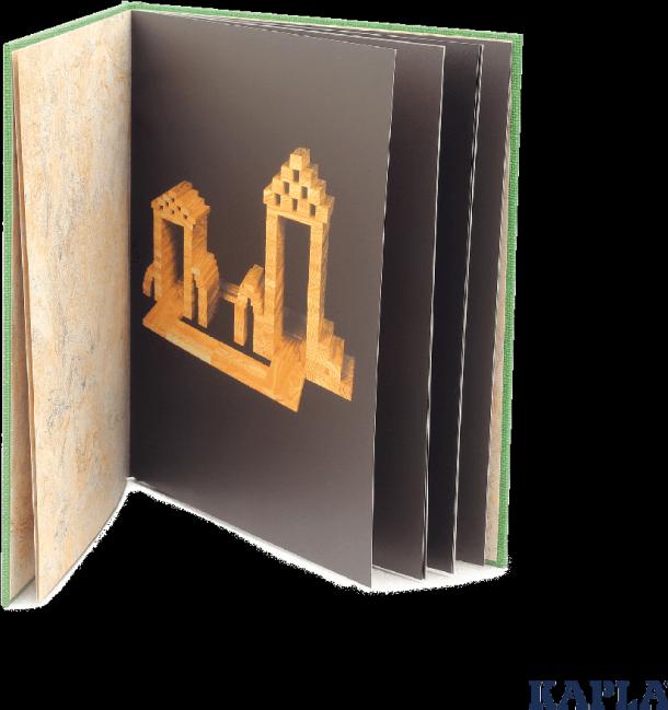 Actual product image Kapla Book 3 green (Multilingual)