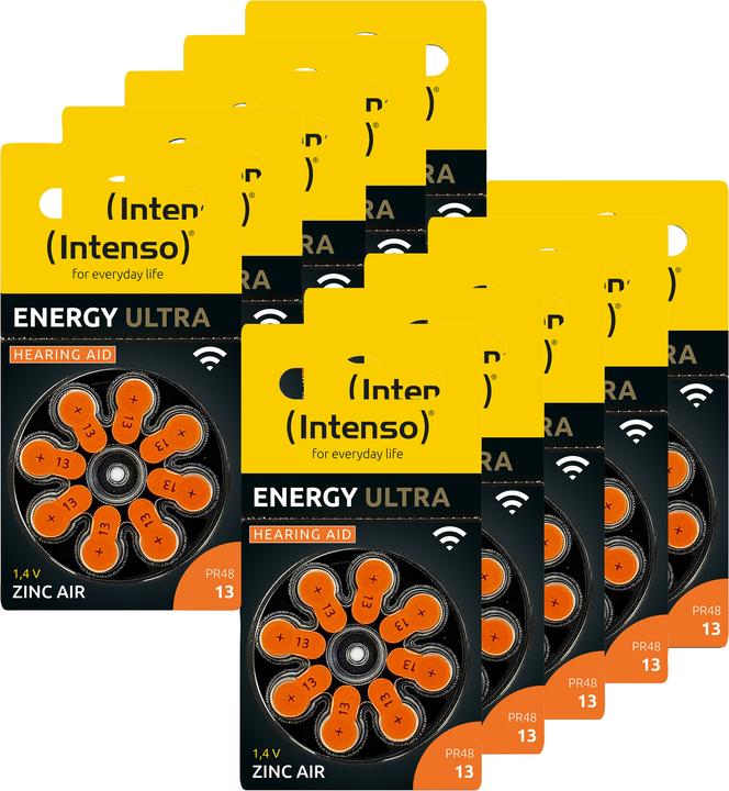 Actual product image Intenso Batterie Zinc Air, 13, 1.45V (80 pcs., PR48, 230 mAh)
