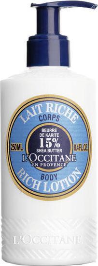 Image du produit L'Occitane Lotion corporelle ultra riche au karité (Crème pour le corps, 250 ml)