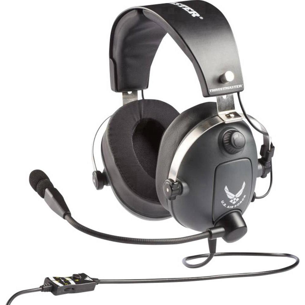 Thrustmaster T.Flight (Kabelgebunden), Gaming Headset, Schwarz