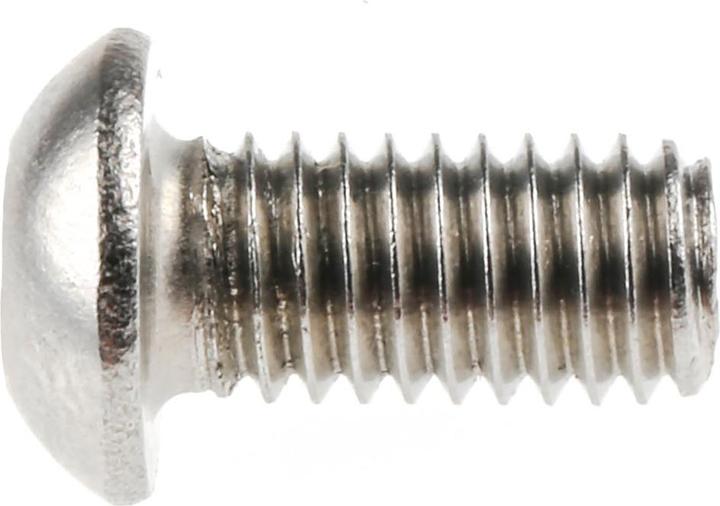 Produktbild RS PRO Schrauben Linsenkopf A2 ISO7380 M6x12mm (100 Schrauben pro Stück)
