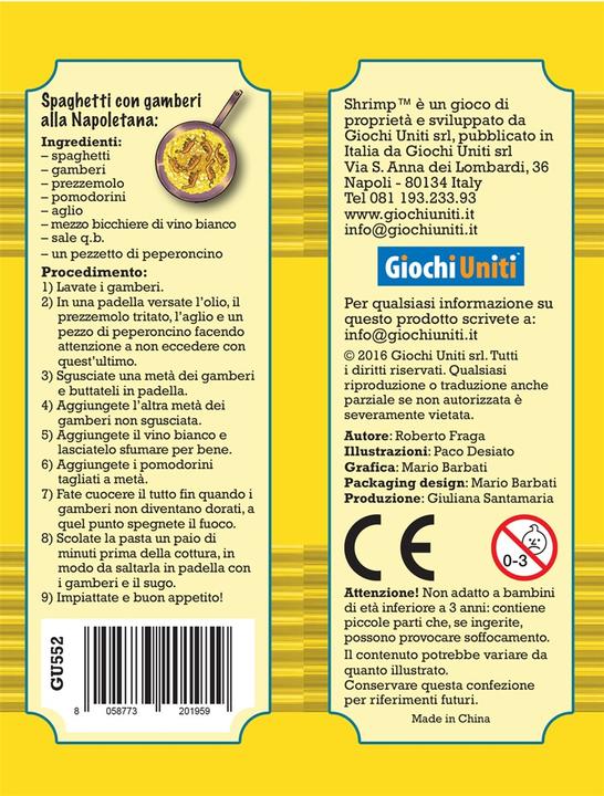 Image du produit Giochi uniti Shrimp