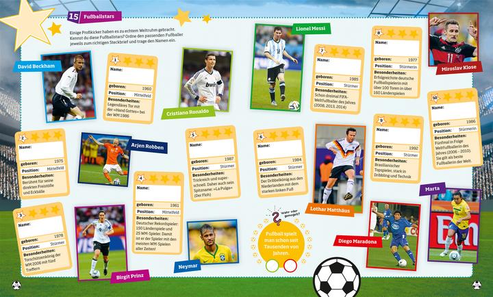 Immagine prodotto Tessloff Rätseln und Stickern: Fussball (Tedesco, Anja Starigk, Janina Michna, 2016)