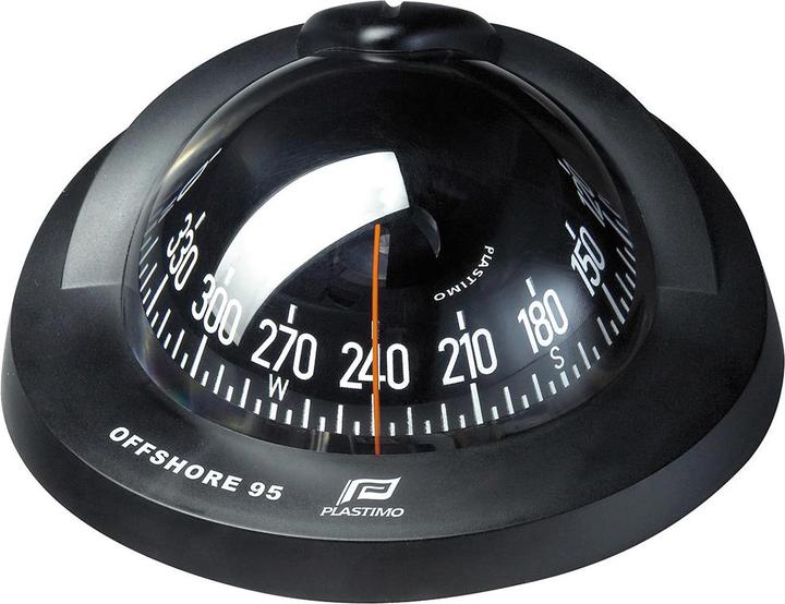 Plastimo Offshore 95 compass, black