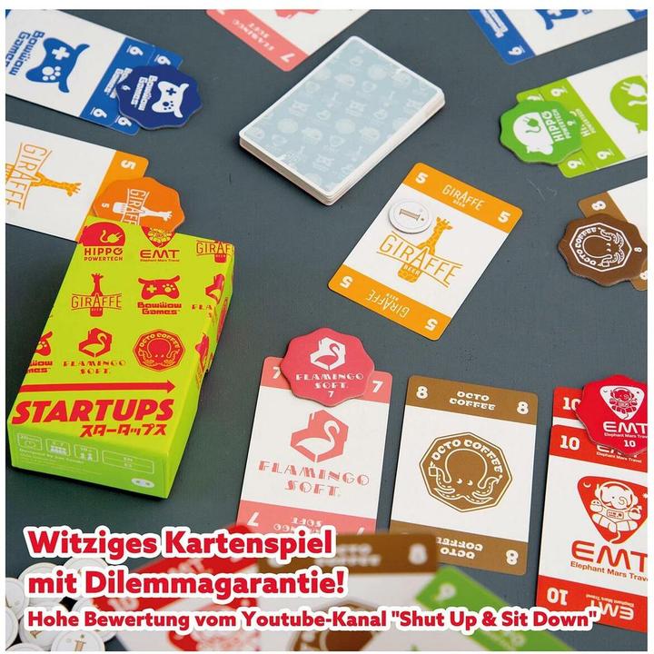 Produktbild Oink Games Startups, d (Deutsch, Englisch, Französisch, Italienisch, 3 - 7 Spieler)