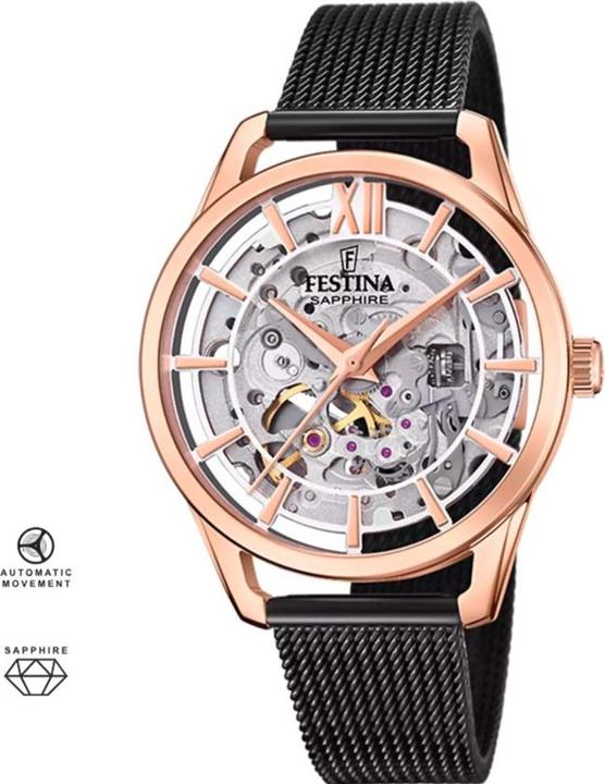 Immagine prodotto Festina Scheletro automatico (Orologio da polso analogico, 35.50 mm)
