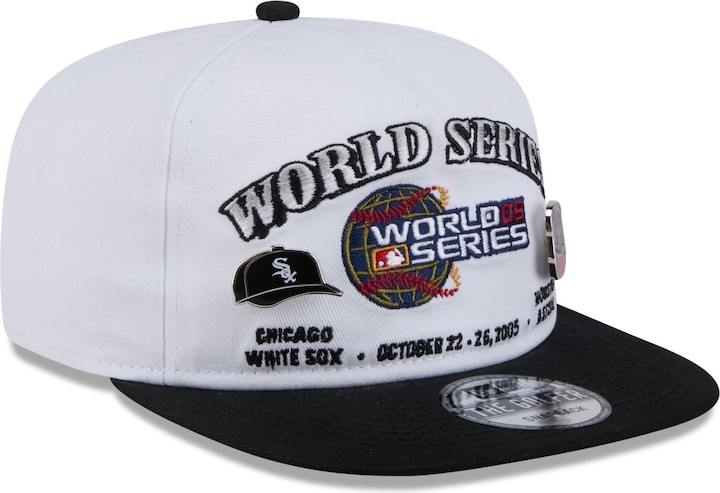 Produktbild New Era Golfer Cap - World Series 2005 Pin White Sox Astros (One Size)