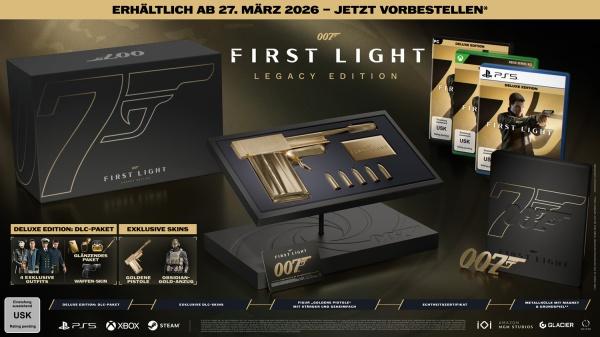 IO Interactive 007 First Light Legacy Collector's Edition (Windows, DE)