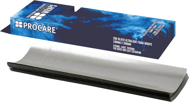Immagine prodotto Procare Premium U-Lite Foam Wraps 100x 300 mm silver 200 Stk