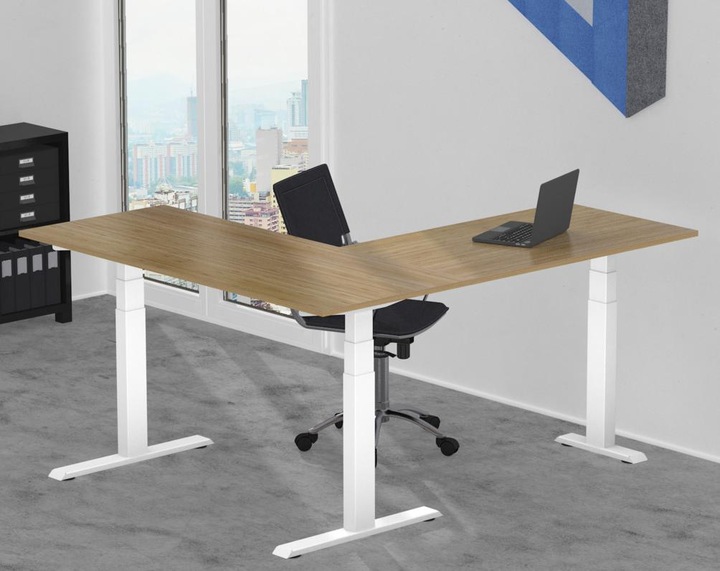 Productafbeelding OK-Line Elektrisch bureau TRD Flex, wit