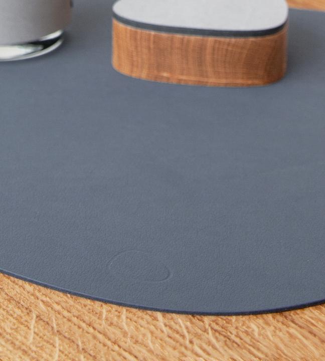 Image du produit Andersign Set de table Curve L, Double Nupo Dark Blue/Black, 37x44 cm (1 pcs, 37 x 44 cm)