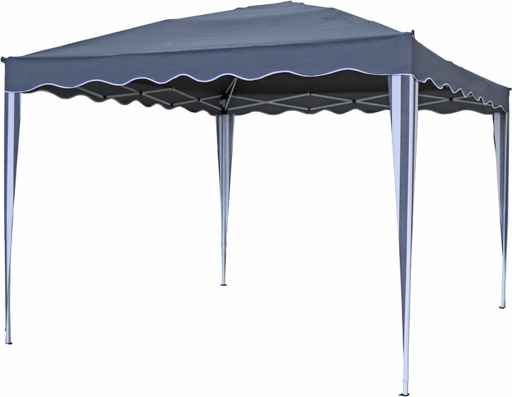 Actual product image Garden Pleasure Garden gazebo Ganges gray (295 cm, 295 cm)