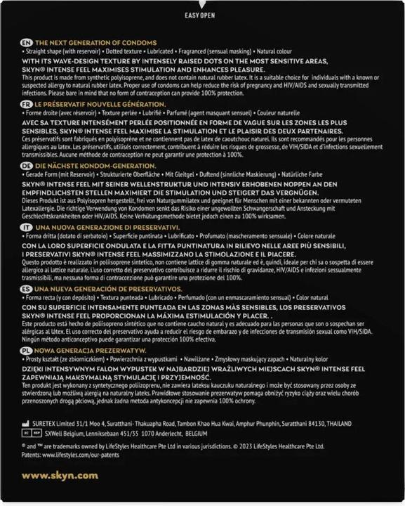 Actual product image Manix Intense Feel (36 pcs.)