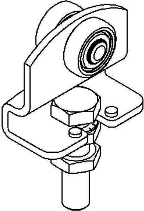 Produktbild Helm Schiebetor-Beschläge 2-rollig