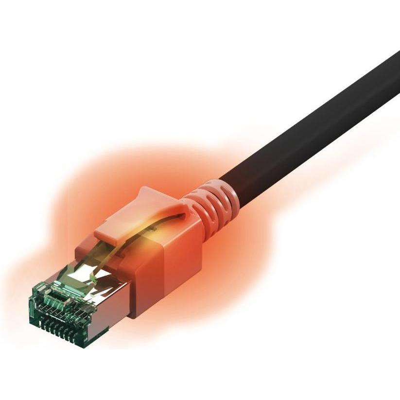 Sacon Patchkabel (PiMF, CAT6a, 2 m), Netzwerkkabel