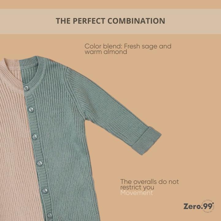 Image du produit Zero.99 Ensemble bébé 2 en 1, 2 grenouillères pour nouveau-né (50, 56, 62, 68)