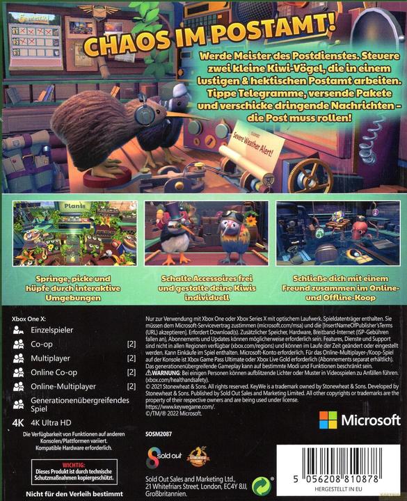 Image du produit Sold Out KeyWe (Xbox One X, Xbox Series X, DE)