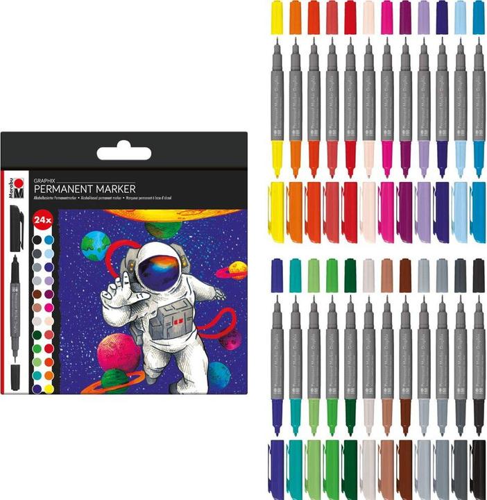 Produktbild Marabu Permanent-Marker Graphix-Set (24x)