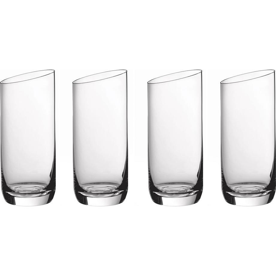 Villeroy & Boch Longdrinkbecher, Set 4tlg. NewMoon, Cocktailgläser, Transparent