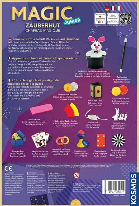Actual product image Kosmos Magic Zauberhut